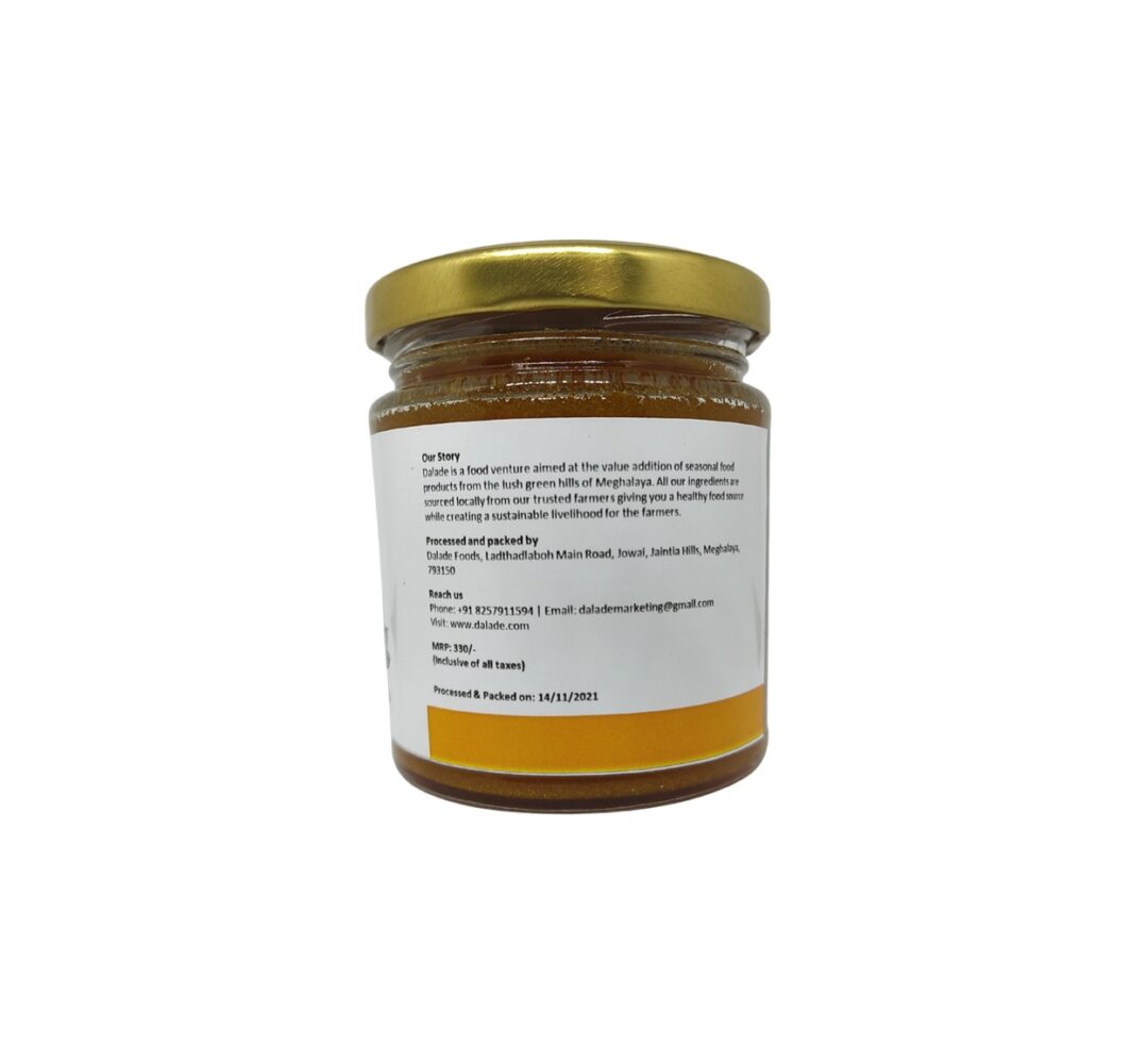 High curcumin lakadong turmeric and honey